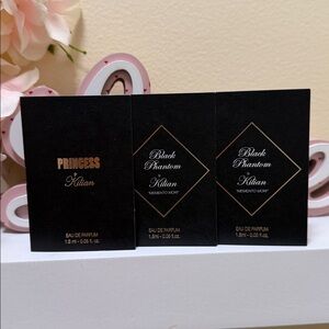 2x Kilian black phanton Sample 1.5 ml/.05oz & Kilian Princess sample
